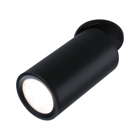 Spot LED orientable Turnal Coin Paulmann - 6W - 2700K - IP20 - Noir mat - 3-Step-Dim