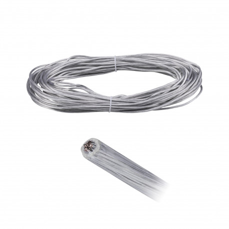 Câble de tension Paulmann - Pour système sur câbles CorDuo - 20m - IP20 - Transparent
