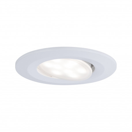 Spot LED rond orientable Calla Paulmann - IP65 - 5.2W - 4000K - Blanc - Dimmable