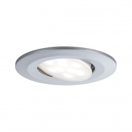 Spot LED rond orientable Calla Paulmann - IP65 - 6W - 4000K - Chrome - Non dimmable