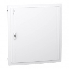 Coffret encastré PrismaSeT XS Schneider Electric - 3 rangées - 24 modules - Avec porte pleine