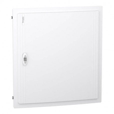 Coffret encastré PrismaSeT XS Schneider Electric - 3 rangées - 24 modules - Avec porte pleine