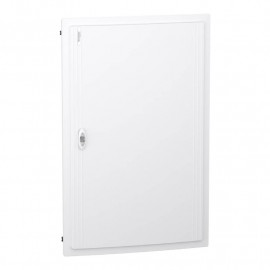Coffret encastré PrismaSeT XS Schneider Electric - 5 rangées - 24 modules - Avec porte pleine