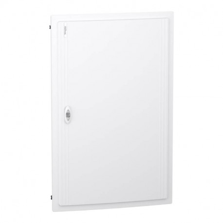 Coffret encastré PrismaSeT XS Schneider Electric - 5 rangées - 24 modules - Avec porte pleine