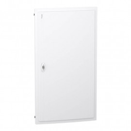 Coffret encastré PrismaSeT XS Schneider Electric - 6 rangées - 24 modules - Avec porte pleine
