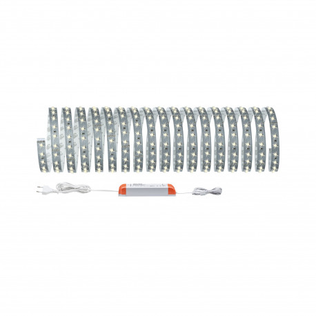 MaxLED 500 kit de base 10 m Bla nc chaud 70W 230/24 V 75 VA Argent