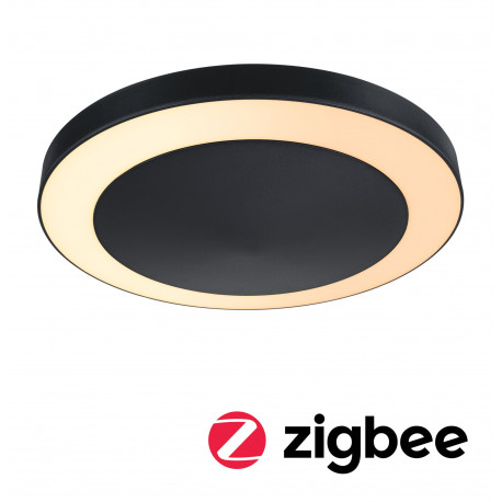 Plafonnier extérieur LED avec détecteur IR Circul Paulmann - Zigbzee 3.0 - 10W - 2200/3000K - Anthracite