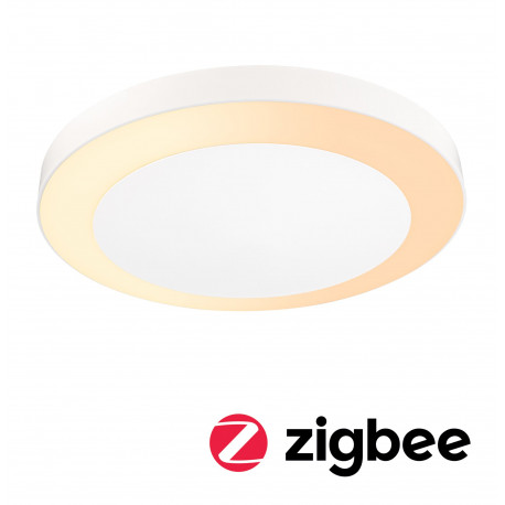 Circula plafond extérieur 230V ZB IP44 2200-3000K 10W Sensor Blanc