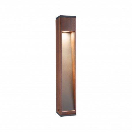 Borne extérieur 230V Trabia 60 IP44 GU10 Bois