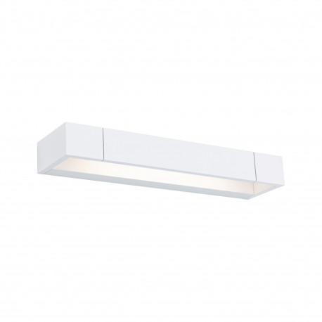 Appl. WallCeiling Lucille IP44 LED gr 11,5W 400mm Blanc 230V Alu/Métal