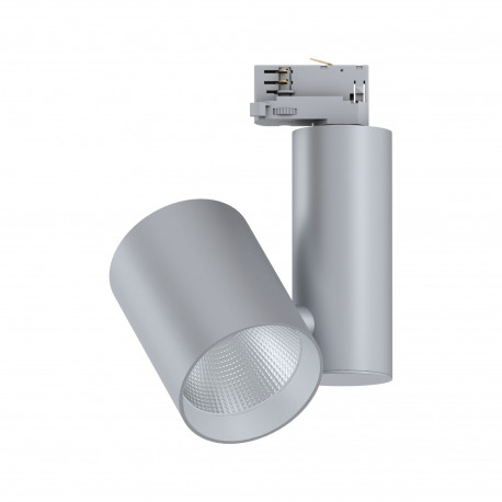 Spot sur rail Zeuz ProRail3 Paulmann - 39° - 33W - 4000K - Argent