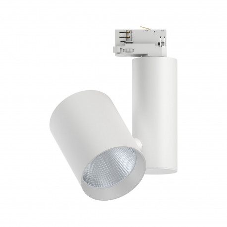 Spot sur rail Zeuz ProRail3 Paulmann - 60° - 33W - 4000K - Blanc