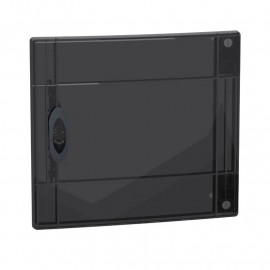 Porte fumée PrismaSeT XS Schneider Electric - Pour coffret encastré 1 rangée - 13 modules