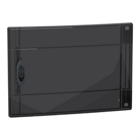 Porte fumée PrismaSeT XS Schneider Electric - Pour coffret encastré 1 rangée - 18 modules