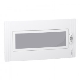Porte transparente PrismaSeT XS Schneider Electric - Pour coffret en saillie 1 rangée - 24 modules