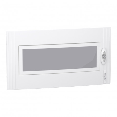 Porte transparente PrismaSeT XS Schneider Electric - Pour coffret en saillie 1 rangée - 24 modules