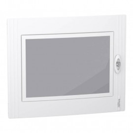 Porte transparente PrismaSeT XS Schneider Electric - Pour coffret en saillie 2 rangées - 24 modules
