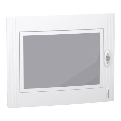 Porte transparente PrismaSeT XS Schneider Electric - Pour coffret en saillie 2 rangées - 24 modules