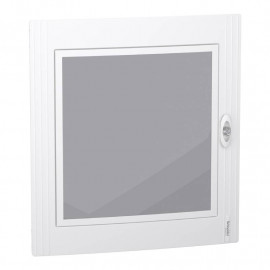 Porte transparente PrismaSeT XS Schneider Electric - Pour coffret en saillie 3 rangées - 24 modules