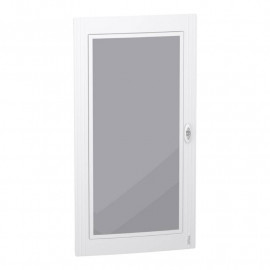 Porte transparente PrismaSeT XS Schneider Electric - Pour coffret en saillie 6 rangées - 24 modules