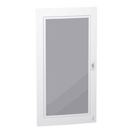 Porte transparente PrismaSeT XS Schneider Electric - Pour coffret en saillie 6 rangées - 24 modules