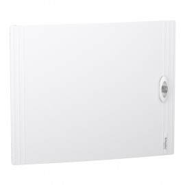 Porte pleine PrismaSeT XS Schneider Electric - Pour coffret en saillie 2 rangées - 24 modules - Blanc