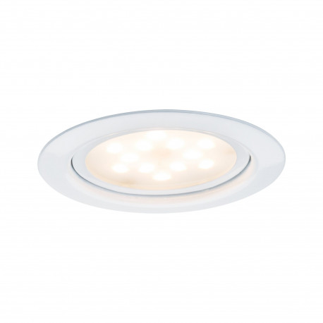 Spot Micro Line Paulmann - Lot de 3 - 4,5W/LED - Encastré - Blanc