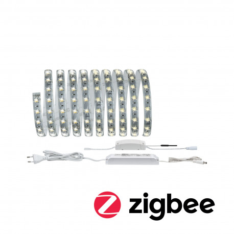 Kit ruban LED SmartHome ZB Reflex 3 m RGBW 20W 230/24V blanc/plastique