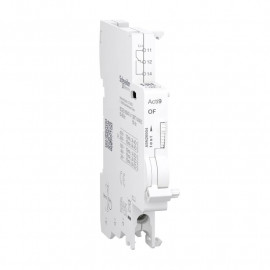 Contact auxiliaire de signalisation OF Acti9 Schneider Electric - 100mA à 6A - AC/DC