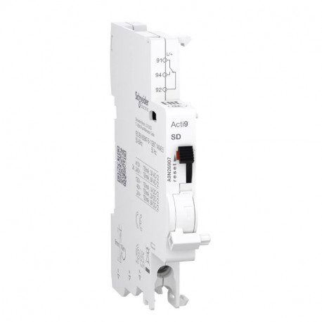 Contact auxiliaire SD Acti9 Schneider Electric - 100mA à 6A - AC/DC