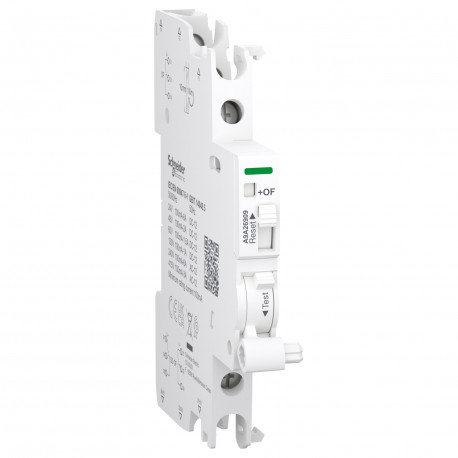 Contact auxiliaire de signalisation iSD+OF Acti9 Schneider Electric - 100mA à 6A - AC/DC