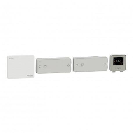 Kit thermostat connecté pour radiateurs électriques 2ème génération Wiser Schneider Electric - 1 canal