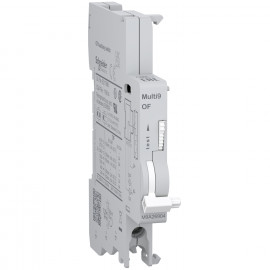 Contact auxiliaire OF Multi9 Schneider Electric - 100mA à 6A - AC/DC