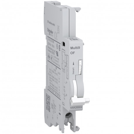 Contact auxiliaire OF Multi9 Schneider Electric - 100mA à 6A - AC/DC
