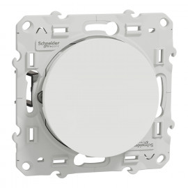 Va-et-vient Odace Schneider Electric - 10A - Blanc - Avec griffes montées