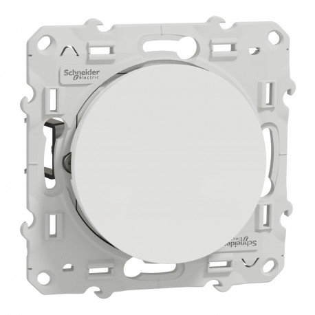 Va-et-vient Odace Schneider Electric - 10A - Blanc - Avec griffes montées