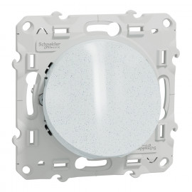 Sortie de câble 16A Odace Schneider Electric - à vis - 6 à 12 mm2 - Blanc granité - Recyclé