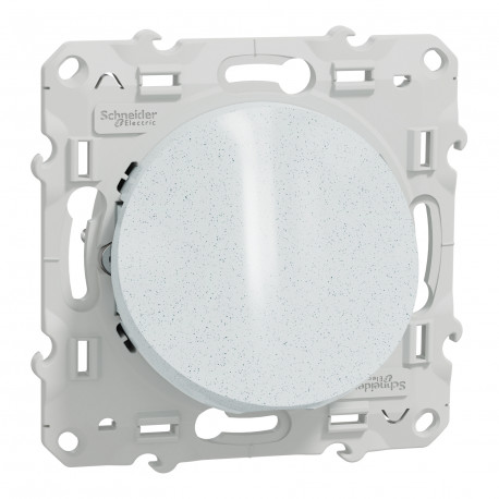Sortie de câble 16A Odace Schneider Electric - à vis - 6 à 12 mm2 - Blanc granité - Recyclé