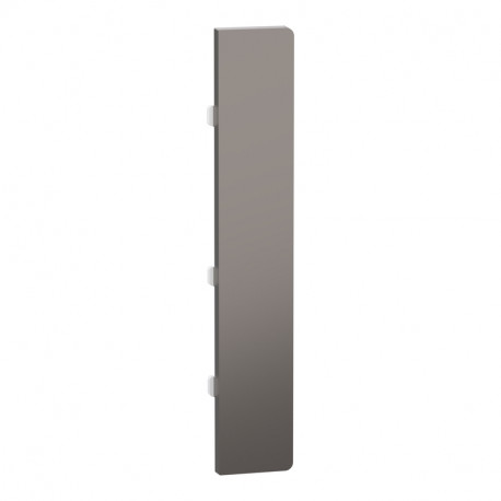 Enjoliveur 1 grande touche D-Life Schneider Electric - SpaceLogic KNX - Etiquette dynamique - Nickel