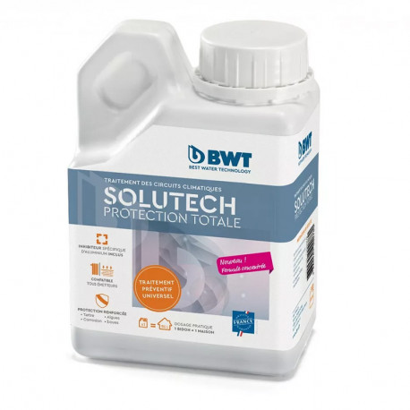 Traitement préventif SoluTECH Protection BWT - Pour circuit de chauffage - 500 ml