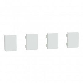 Enjoliveur 4 petites touches D-Life Schneider Electric - SpaceLogic KNX - Etiquette dynamique - Lotus blanc