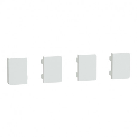 Enjoliveur 4 petites touches D-Life Schneider Electric - SpaceLogic KNX - Etiquette dynamique - Lotus blanc