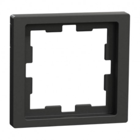 Plaque de finition D-Life Schneider Electric - 1 poste - Anthracite