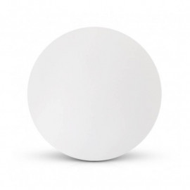 Plafonnier LED rond Clipso II Miidex - Ø 280mm - 18W - 4000K - Avec détecteur et préavis d'extinction - Blanc
