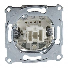 Va et vient simple lumineux D-Life Schneider Electric - Avec voyant témoin - 10 AX