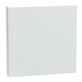 Enjoliveur pour commande simple D-Life Schneider Electric - Blanc lotus
