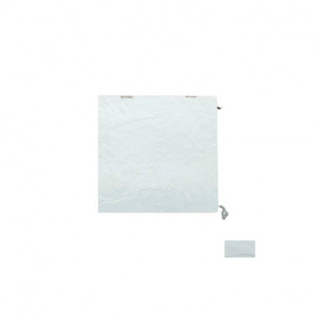 Radiateur à inertie H2O DK33 Valderoma - 1300W - Carré - Natura blanc
