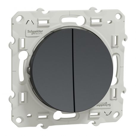 Double va-et-vient Odace - Anthracite