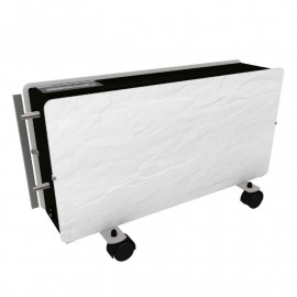 Radiateur d'appoint à inertie Optimus Valderoma - 1600W - Natura blanc