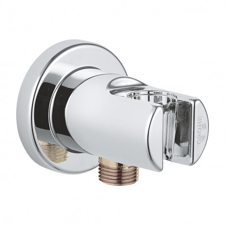 Support douchette Relexa Grohe - A encastrer - Chromé - Gamme Professionnelle